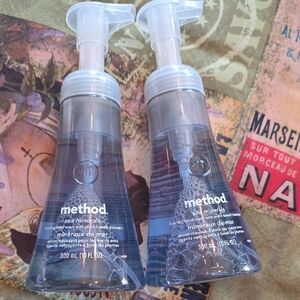 Lot Of 2, Method, Sea Minerals, Foaming Hand Wash, 10 fl oz, New